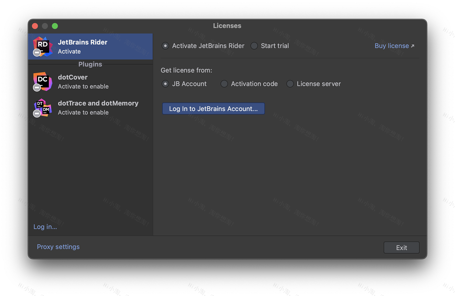 Jetbrains Rider For Mac v2022.2.4 NET开发软件