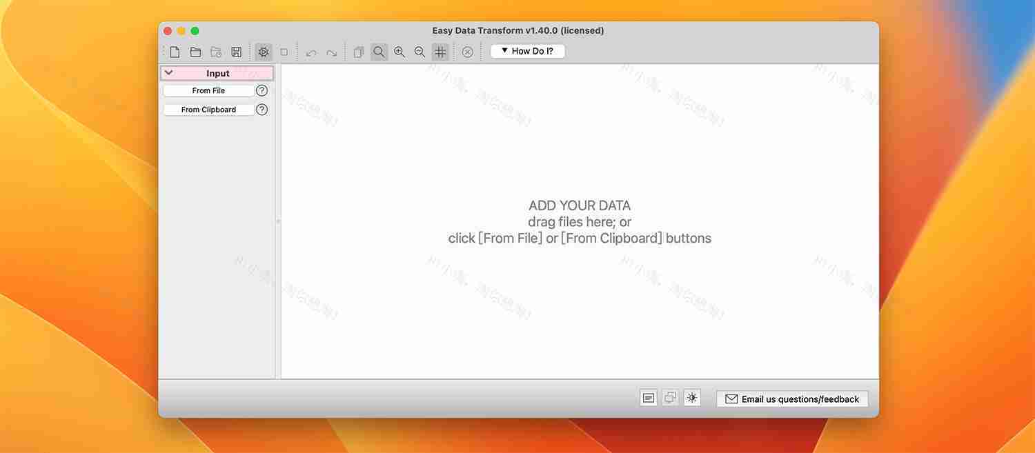 Easy Data Transform For Mac v2.2.0 Excel CSV 文件格式转换工具