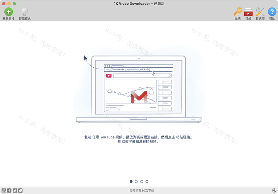 4K Video Downloader Pro for Mac v25.0.2 4K视频下载软件中文版