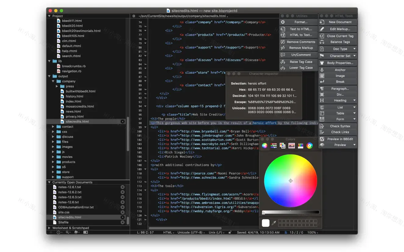 BBEdit For Mac v15.1.4 强大的文本和代码编辑器