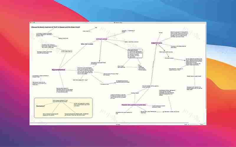 Scapple For Mac v1.5.1 虚拟黑板画板软件