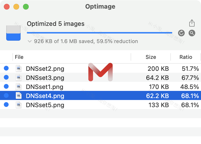 Optimage for Mac v3.5.1 高级图片压缩优化工具