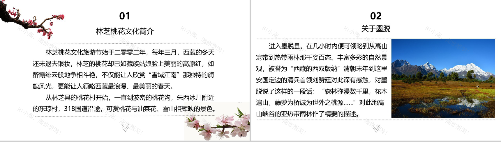 西藏印象旅游宣传PPT模板-6