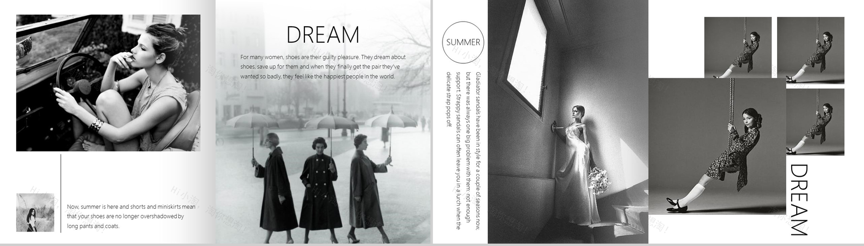 201X时尚品牌宣传相册杂志风工作报告PPT模板-10