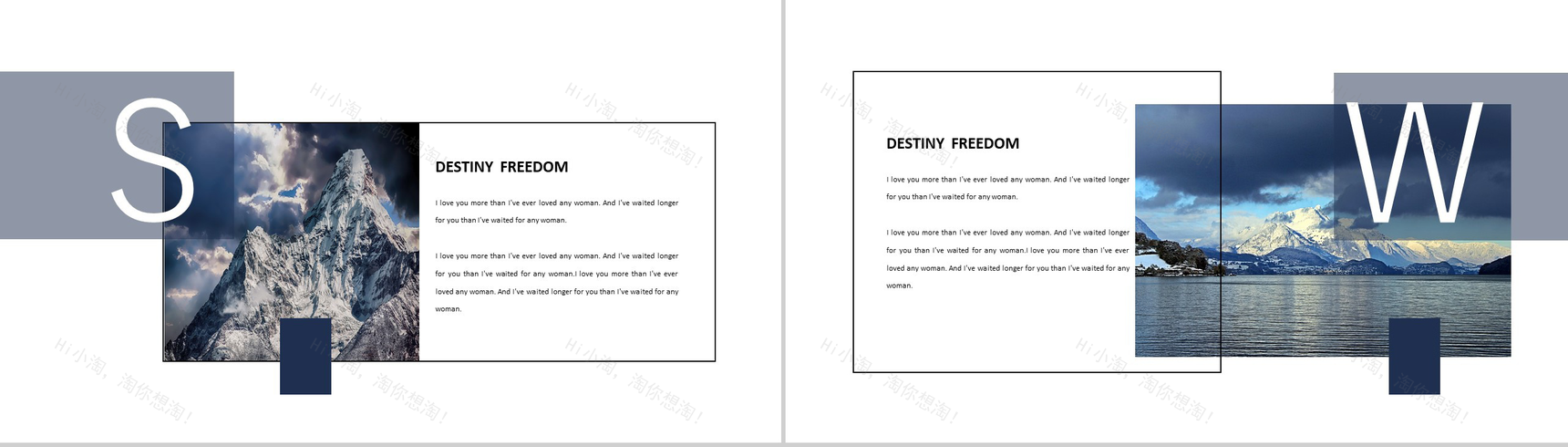 浪漫大气旅游城市风景介绍PPT模板-9