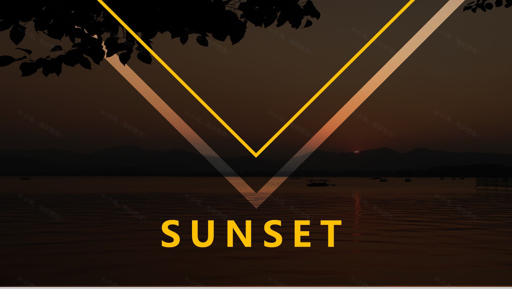 欧美杂志风旅行画册旅游景点宣传介绍PPT模板-1