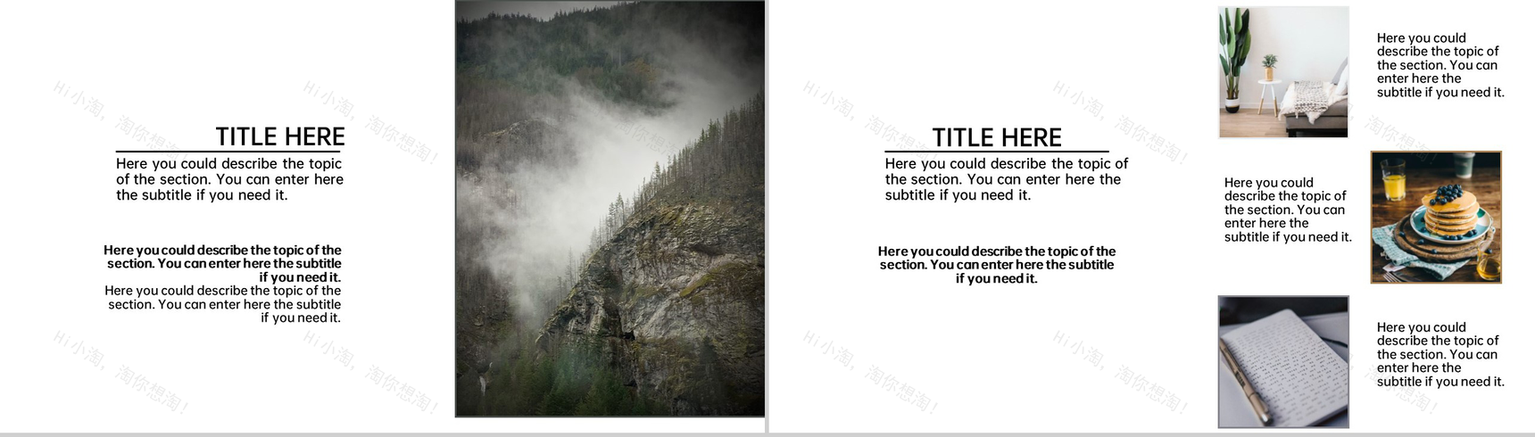 黑色简约欧美风一个人旅行的美好时光旅行纪念相册PPT模板-5