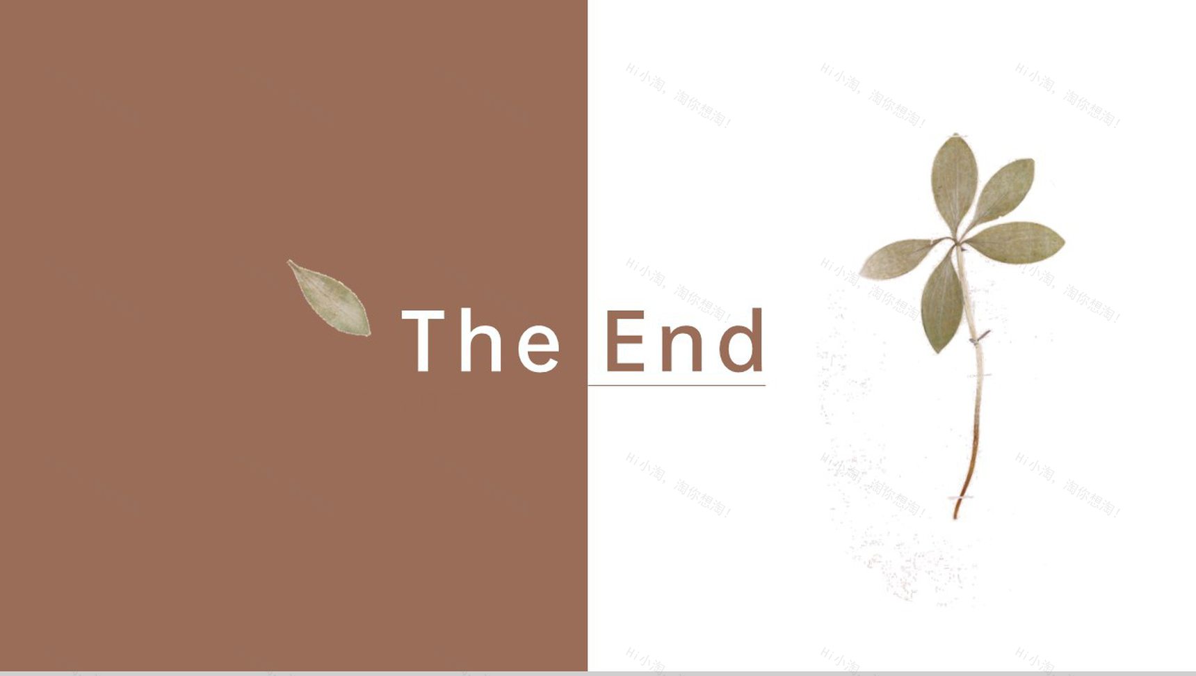 棕色小清新欧美风旅行的日志旅游纪念册PPT模板-11