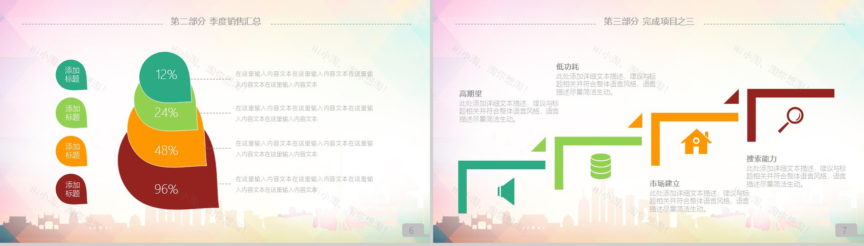 动态商务通用泰国旅游文化PPT模板-4