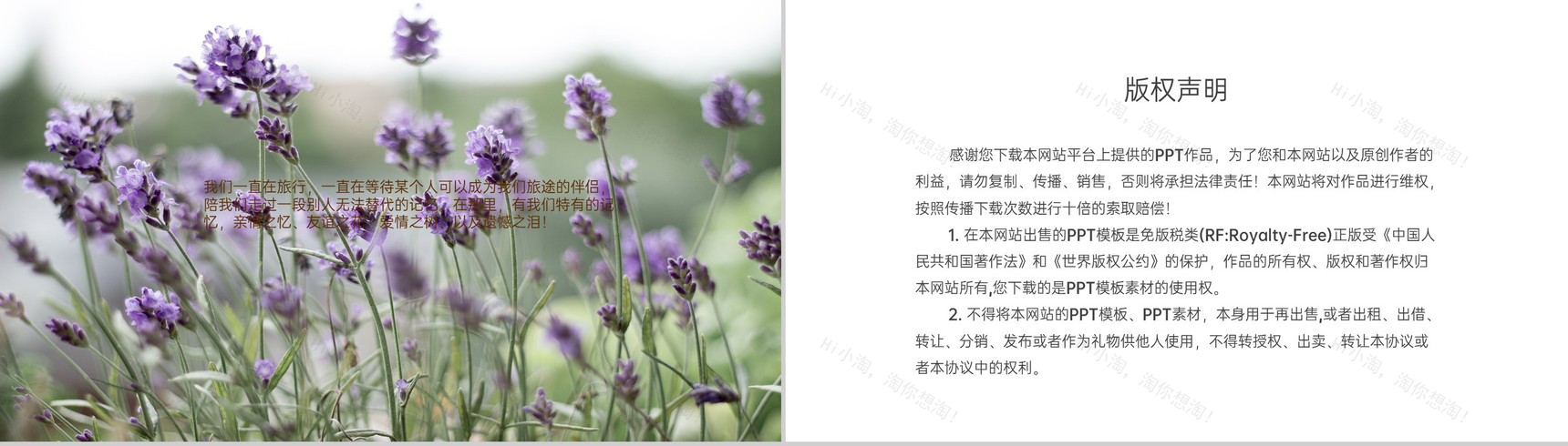 青蓝清新文艺风旅行纪念册旅游景点介绍PPT模板-11