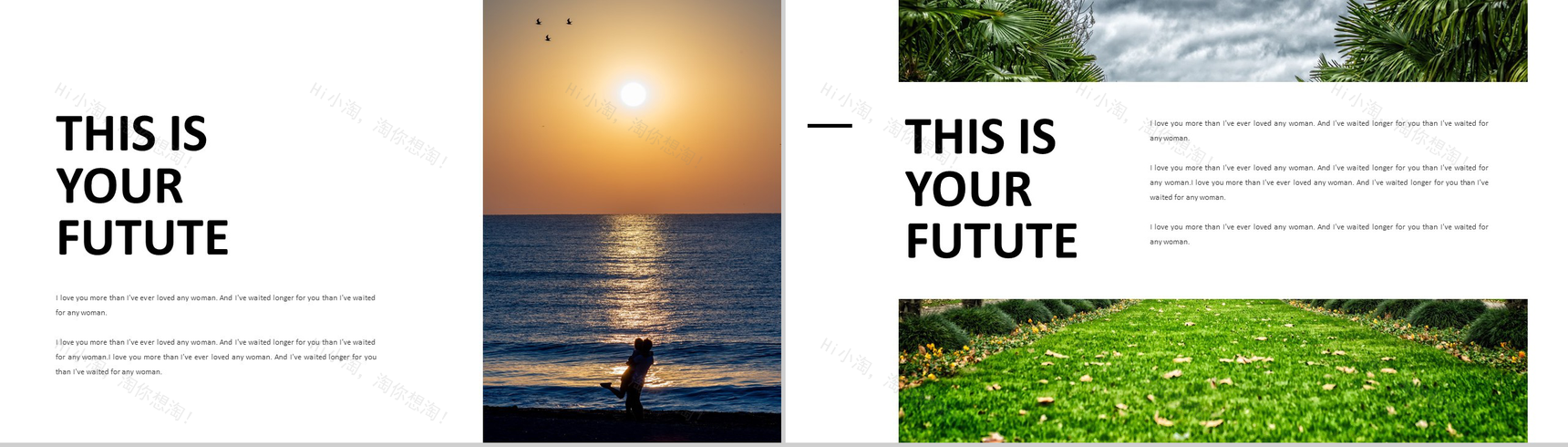 简约大气旅游旅行杂志风介绍宣传PPT模板-3