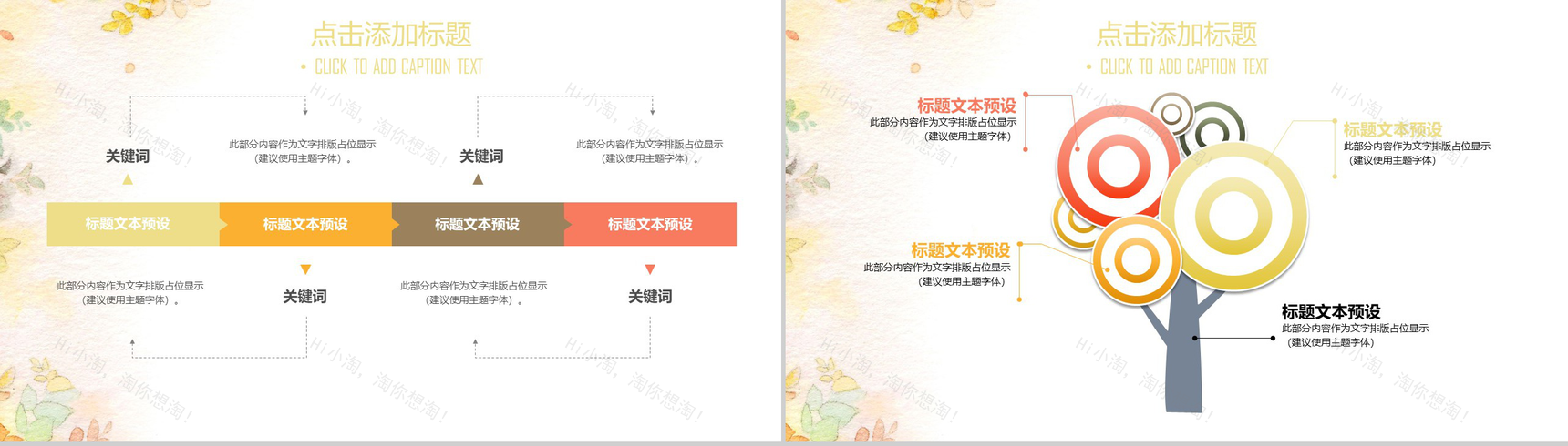 油画质感工作总结汇报通用PPT模板-8