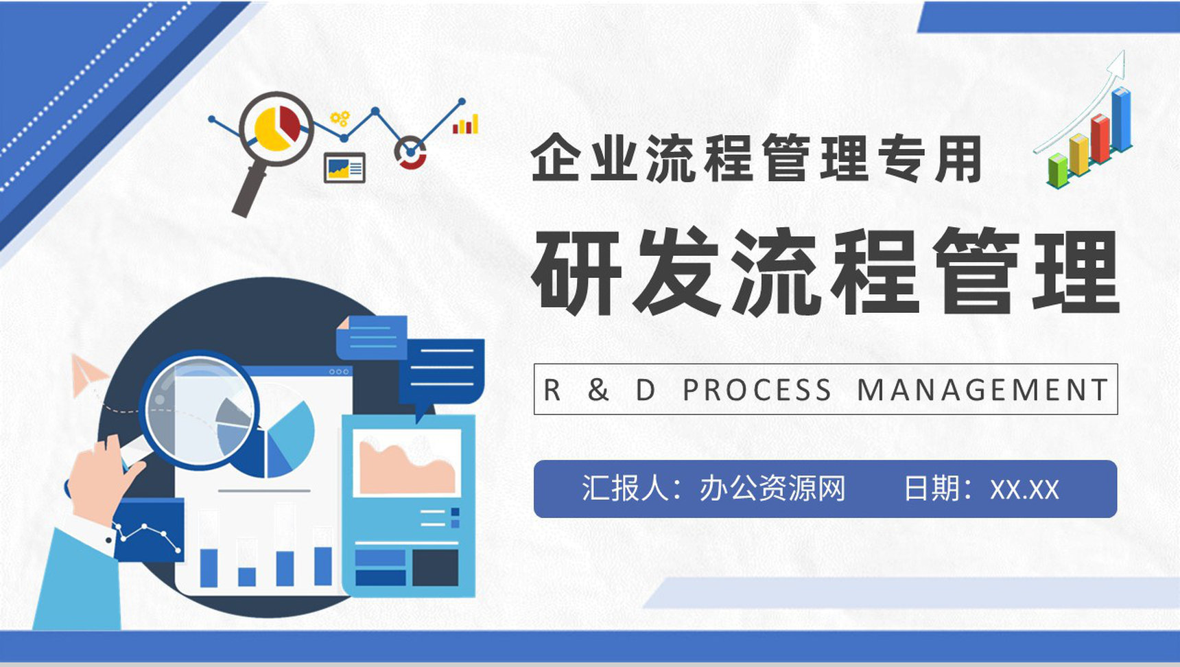 企业部门研发流程管理计划软件开发管理规划总结PPT模板