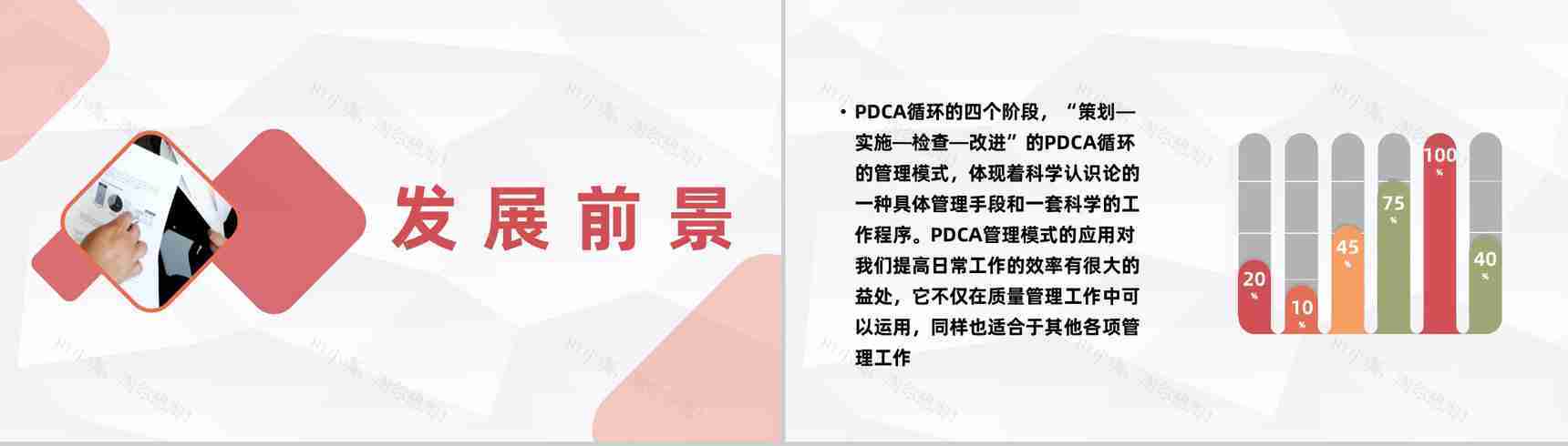 项目质量管理体系品管圈案例分析汇报PDCA质量管理培训PPT模板-2