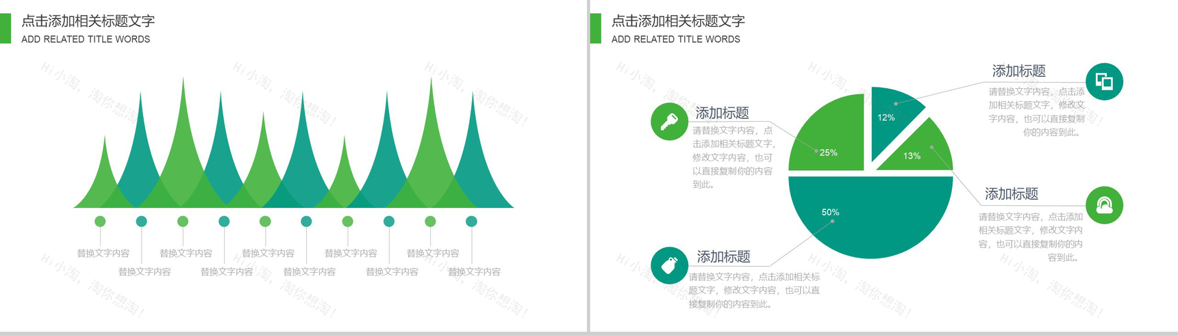 大气远离雾霾绿色环保行业工作汇报总结PPT模板-8