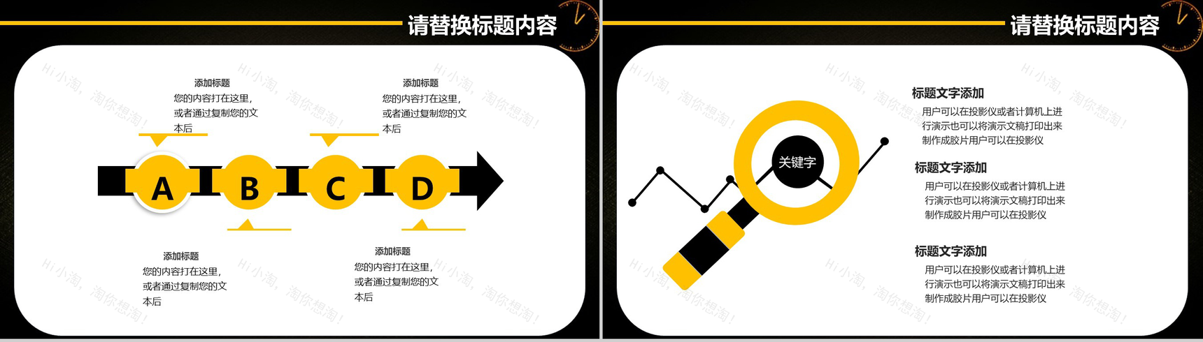 金色高端大气时间管理培训PPT模板-10