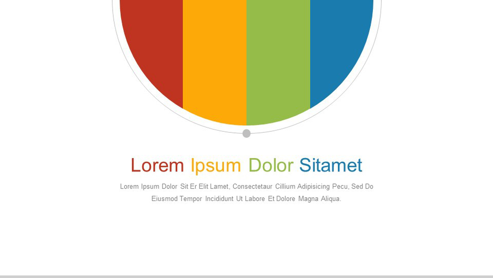 多彩大气商务个人述职报告工作总结汇报PPT模板