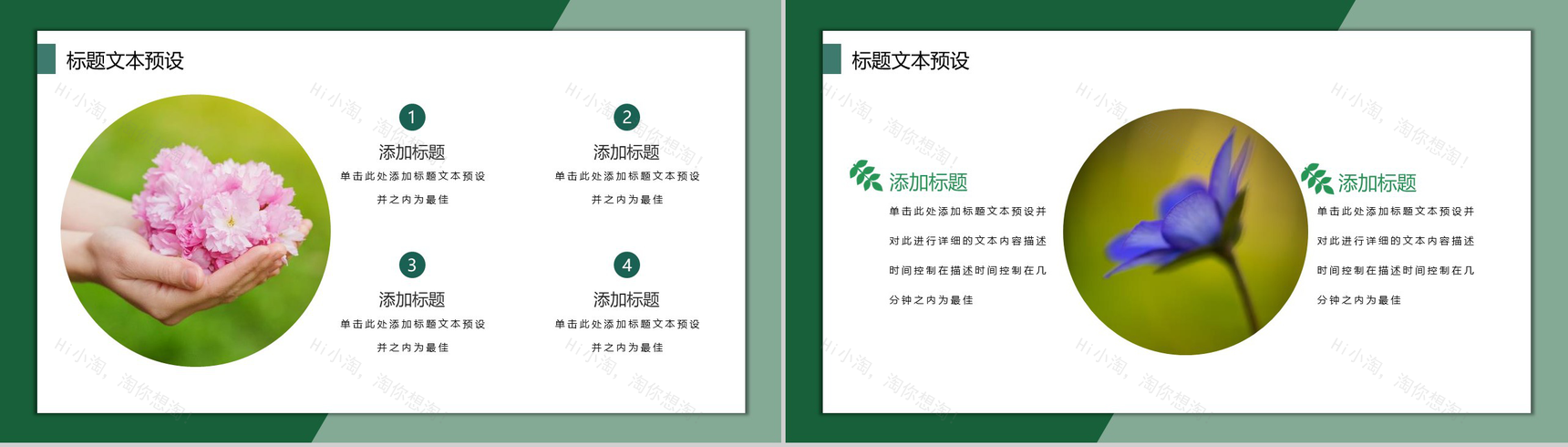 2019二月春华已半归月度总结PPT模板-11