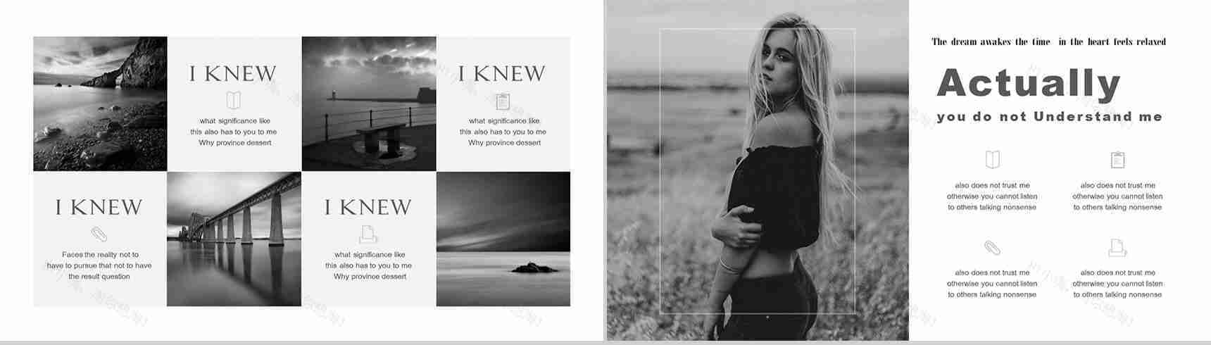 黑色商务欧美大气高端企业商务通用PPT模板-8