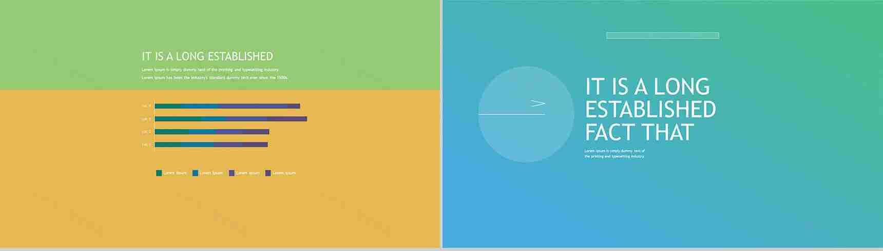 多边形炫彩静态超酷PPT模板-3