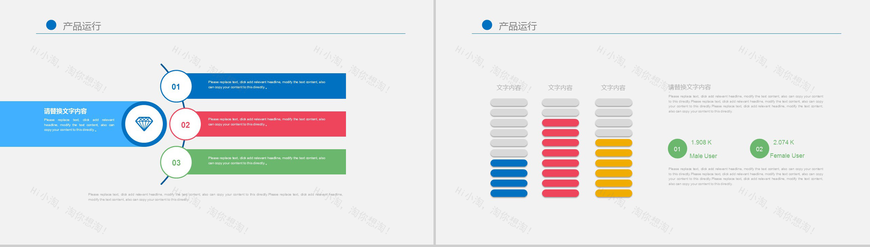 简约商务实用网络信息教育培训项目介绍PPT模板-6