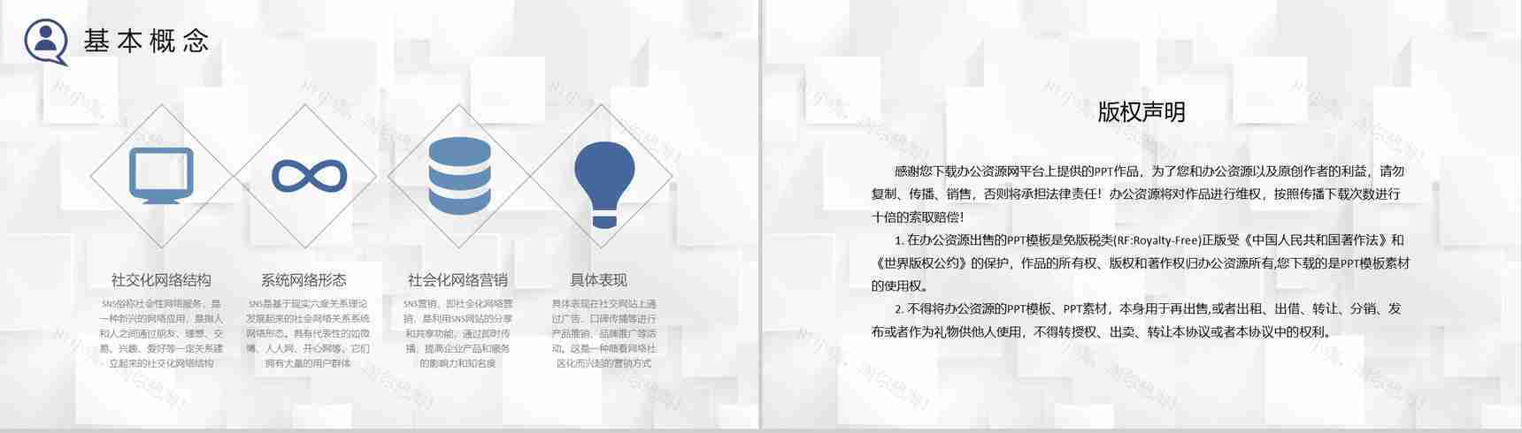 商业计划书SNS营销策划书推广方案工作总结汇报PPT模板-8