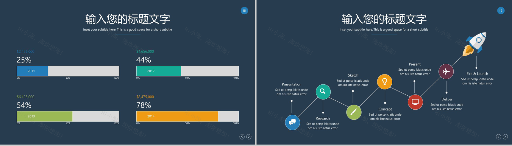 扁平化工作汇报工作总结年终总结PPT模板-10