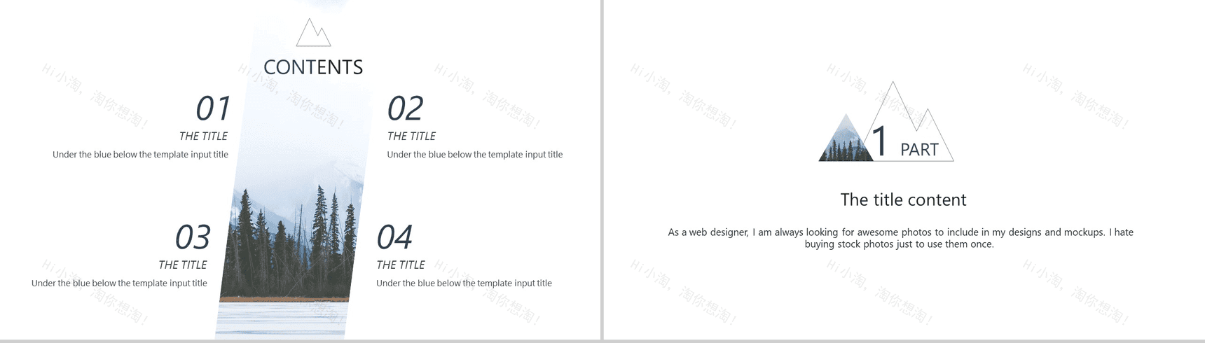 轻雅欧美商务通用动态PPT模板-2