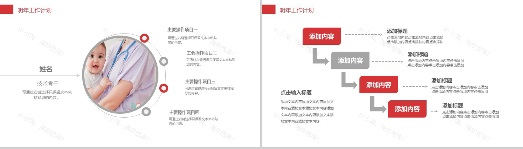 时尚简洁大气医药医疗护理课件总结计划汇报PPT模板-12