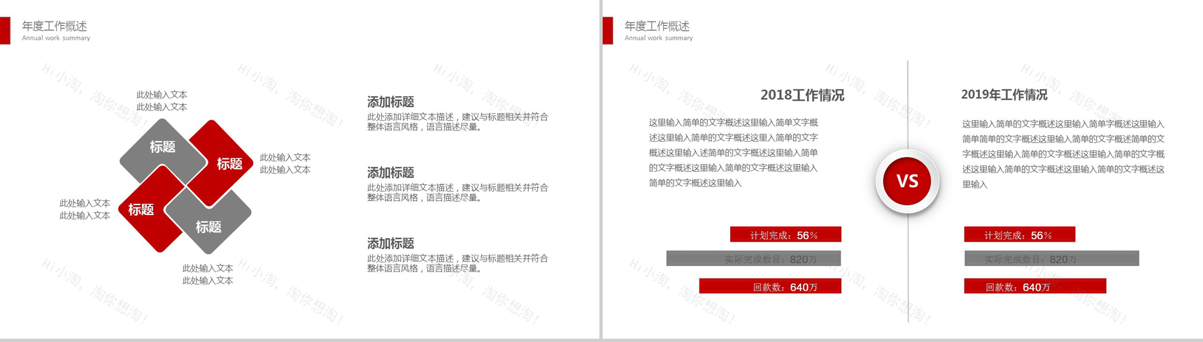 商务房地产业销售工作总结PPT模板-3