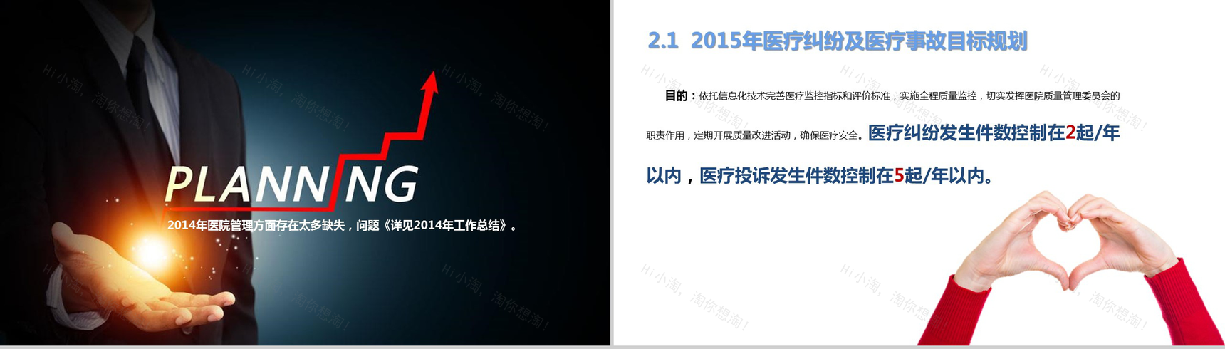 清新简洁医学医疗行业年度工作计划PPT模板-7