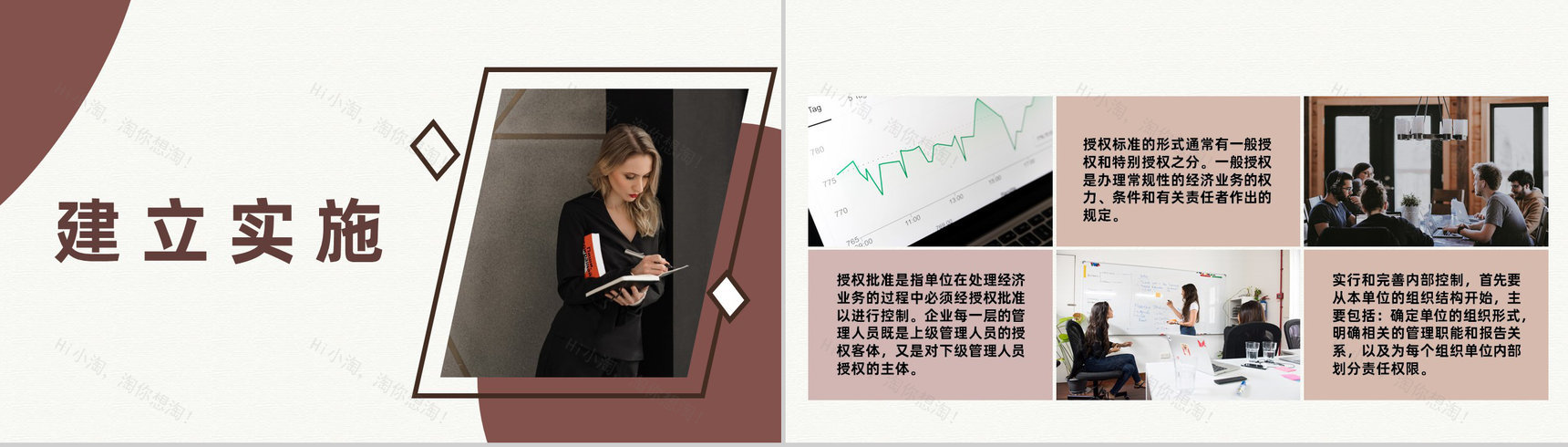 企业内部控制措施及风险管理重要性指引PPT模板-2