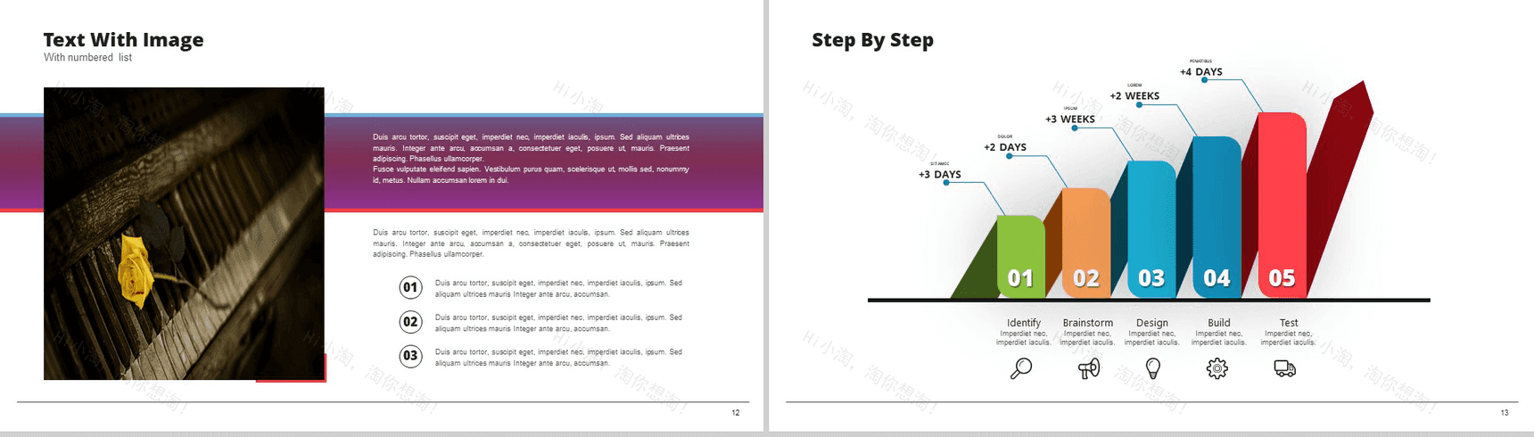 唯美时尚原创大气震撼PPT模板-7