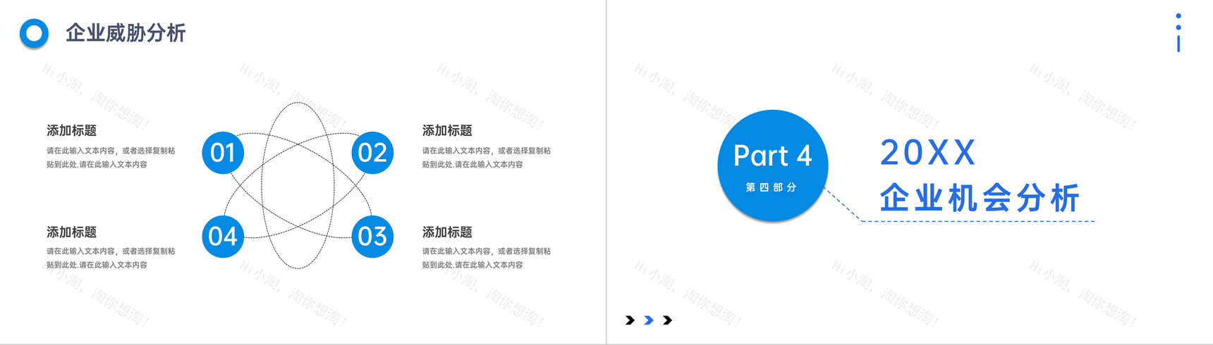 商务风个人职业分析SWOT自我分析汇报总结PPT模板-8