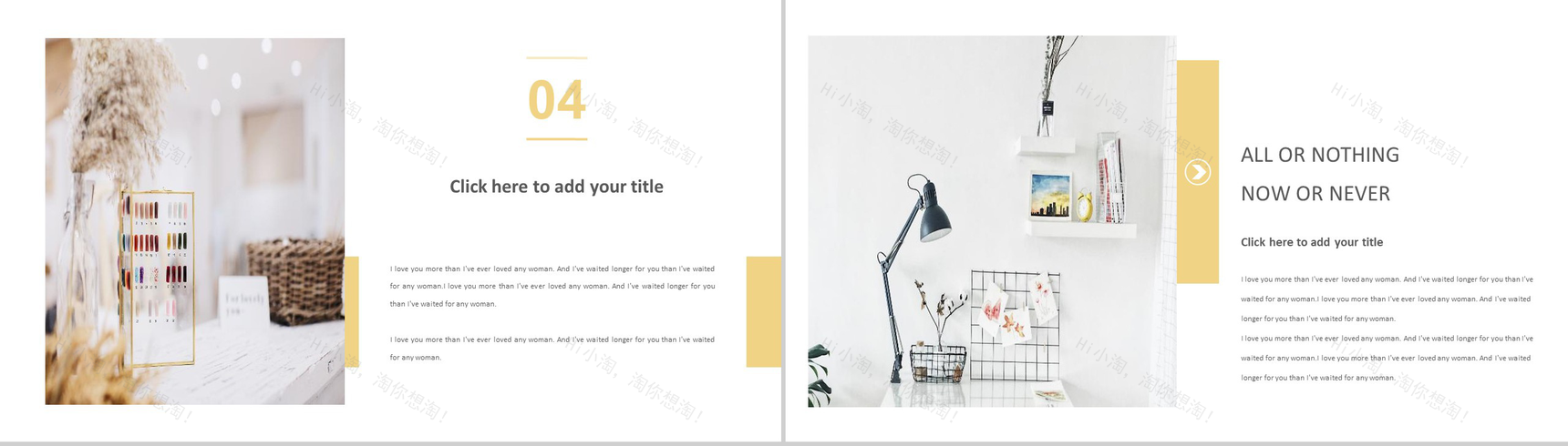 小清新欧美大气杂志风工作汇报PPT模板-11