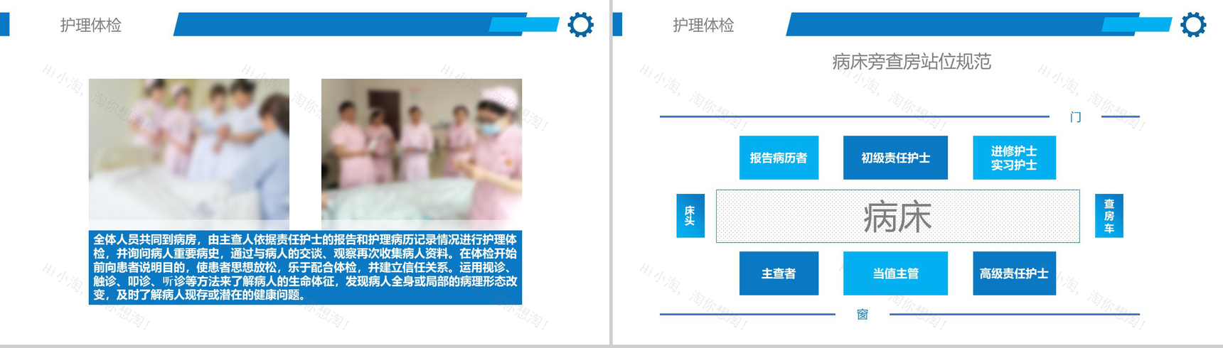 护理业务查房课件PPT模板-11