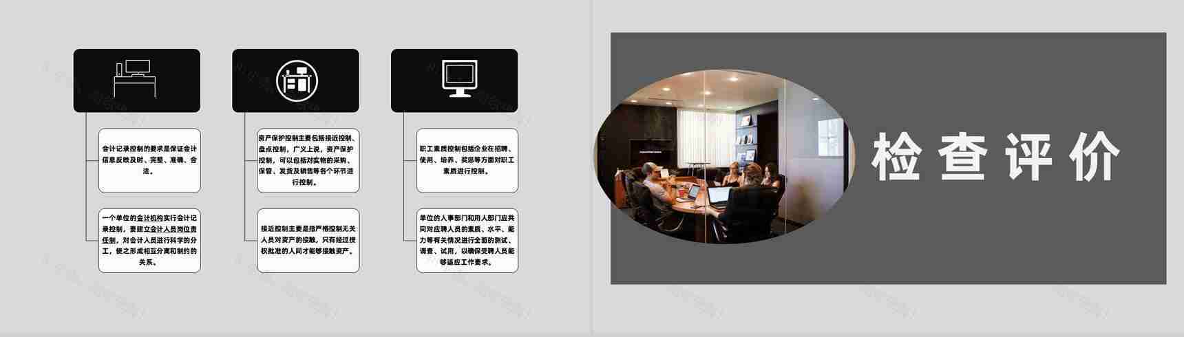 企业部门员工内部控制管理主要因素分析PPT模板-3