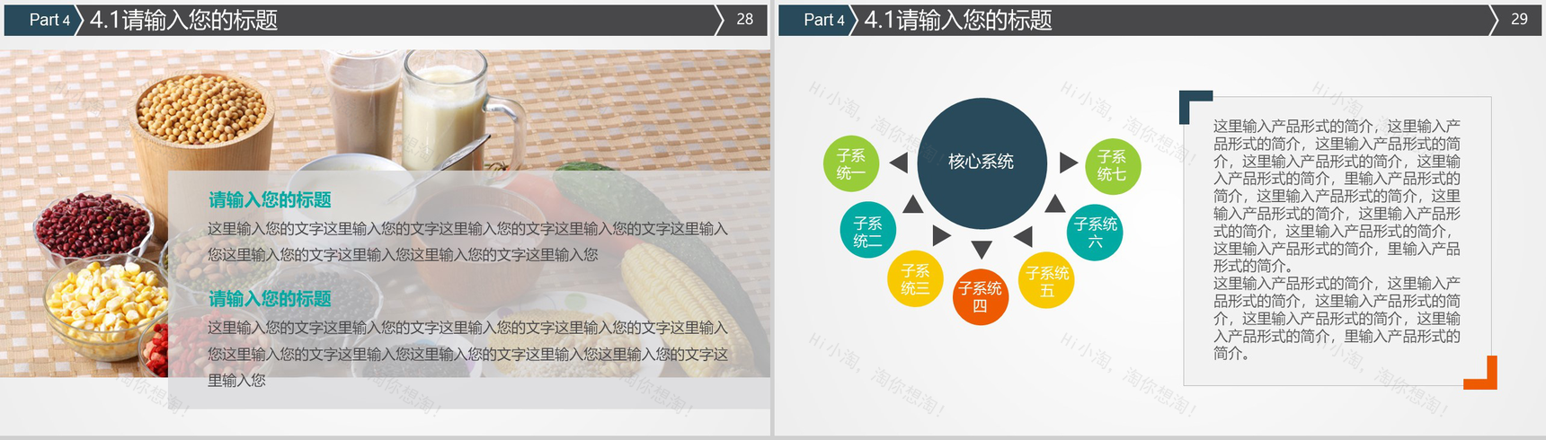 大气食品安全药品卫生健康饮食汇报总结PPT模板-15