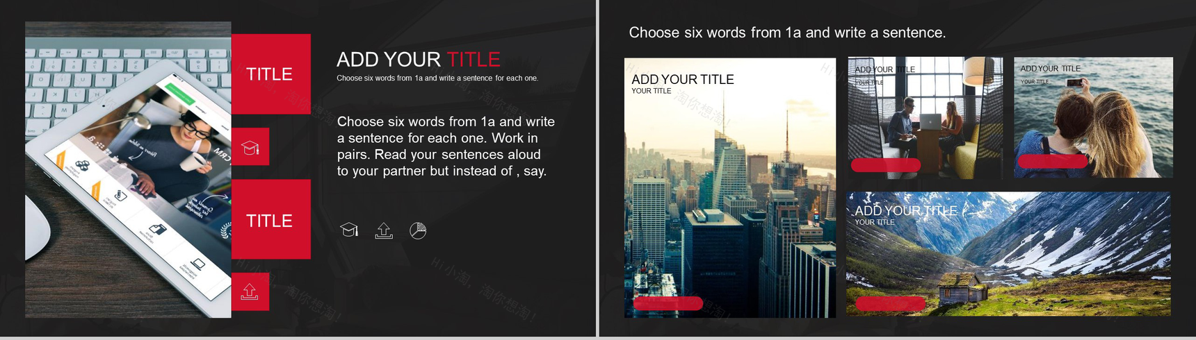 欧美风商务汇报企业宣传PPT模板-10