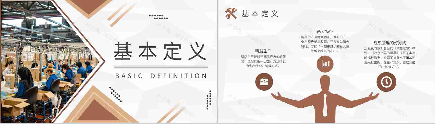 工厂生产车间品质管理工作汇报精益生产管理计划方案PPT模板-4