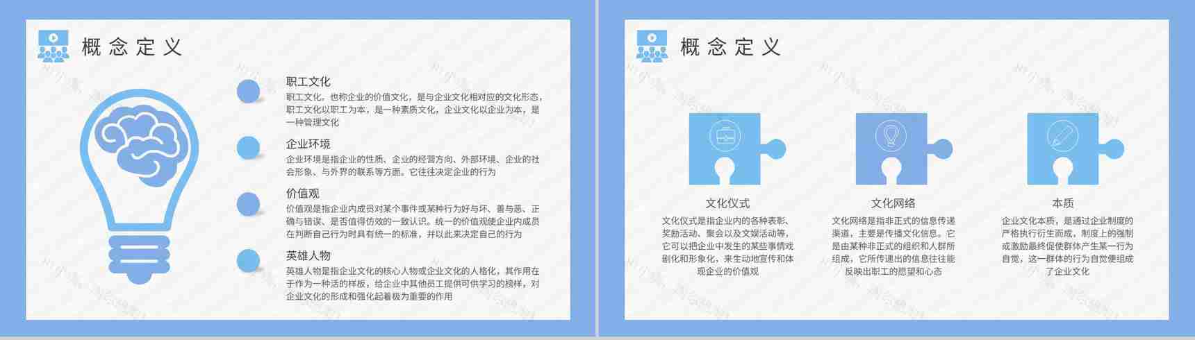 企业文化管理工作计划汇报企业经营理念学习总结PPT模板-5