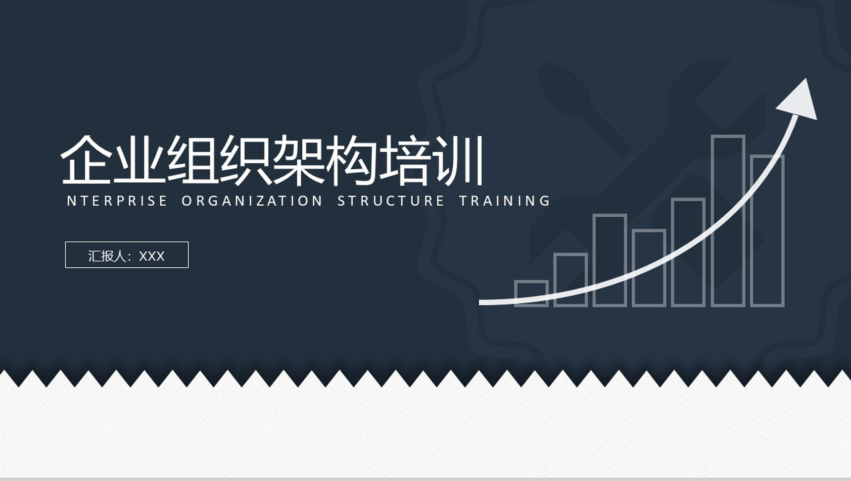 企业组织架构培训PPT模板