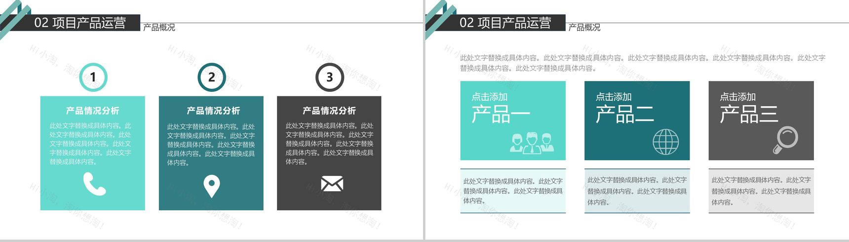极简商务商业活动策划工作汇报PPT模板-7