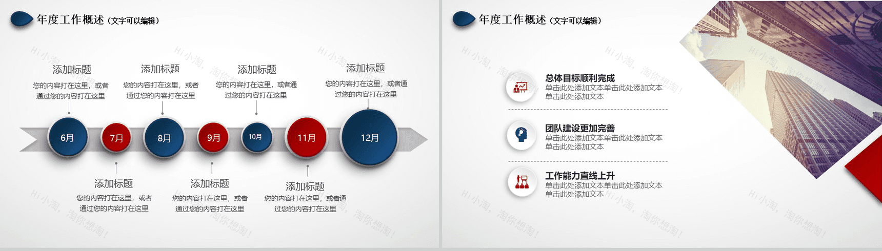 年度教学工作总结汇报PPT模板-4