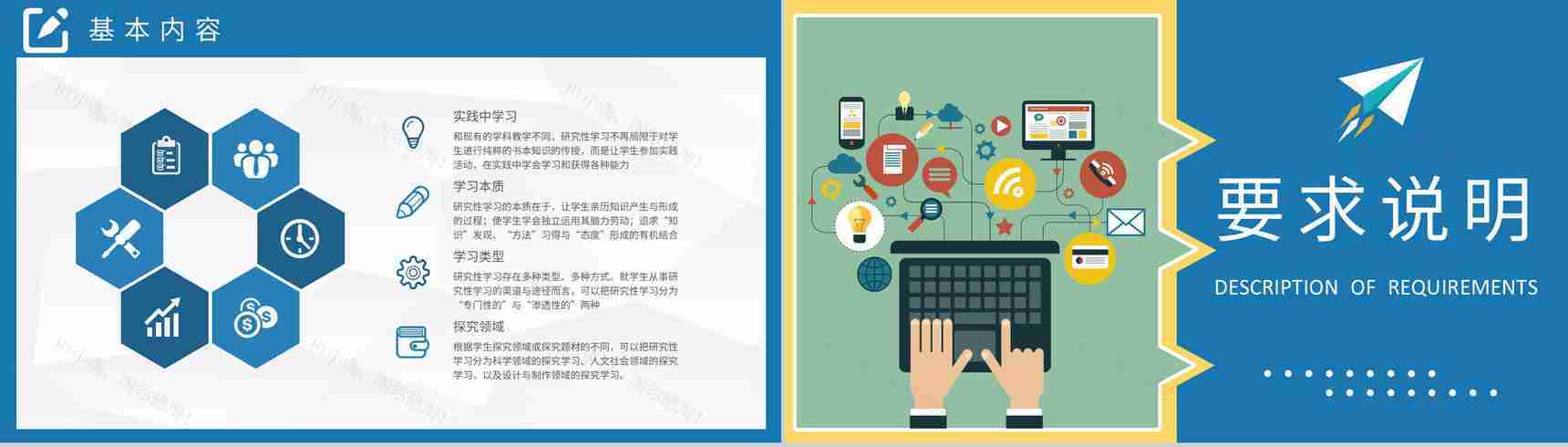 大学生专题调查研究活动总结研究性学习成果报告PPT模板-5