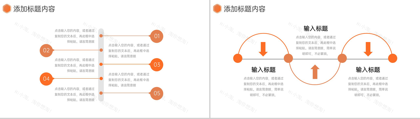 橙色简约课题研究计划项目实验报告PPT模板-5