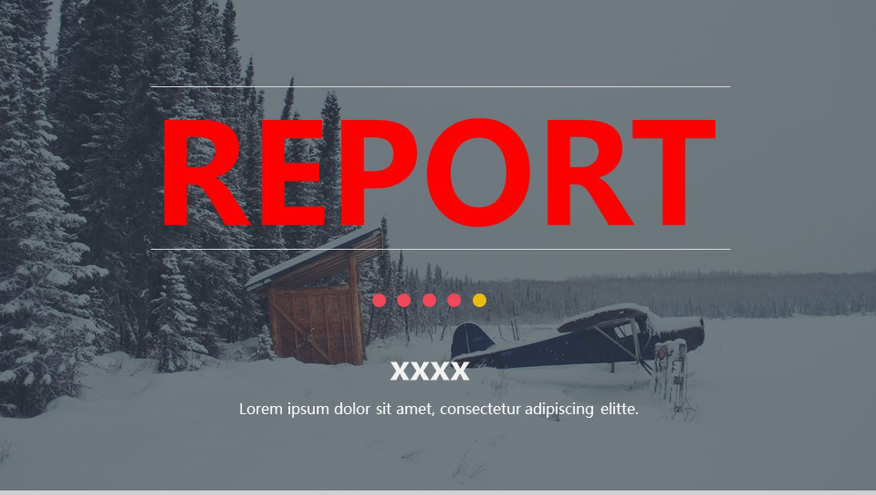 简约风格商务扁平式专业PPT模板