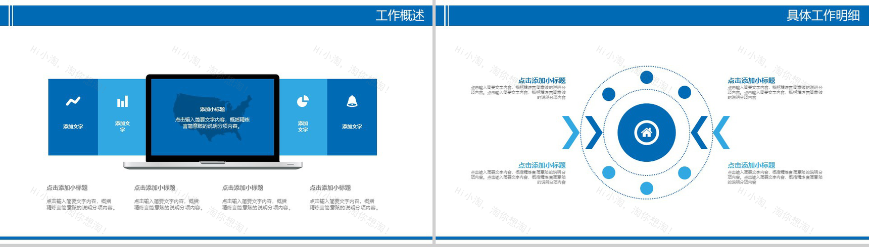 齿科医疗研讨工作汇报总结PPT模板-3
