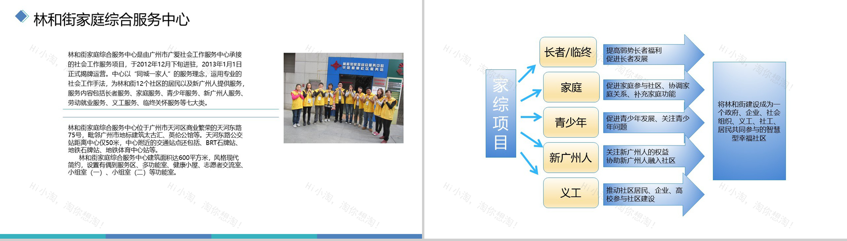 广州市广爱社会工作服务中心年终总结报告PPT模板-4