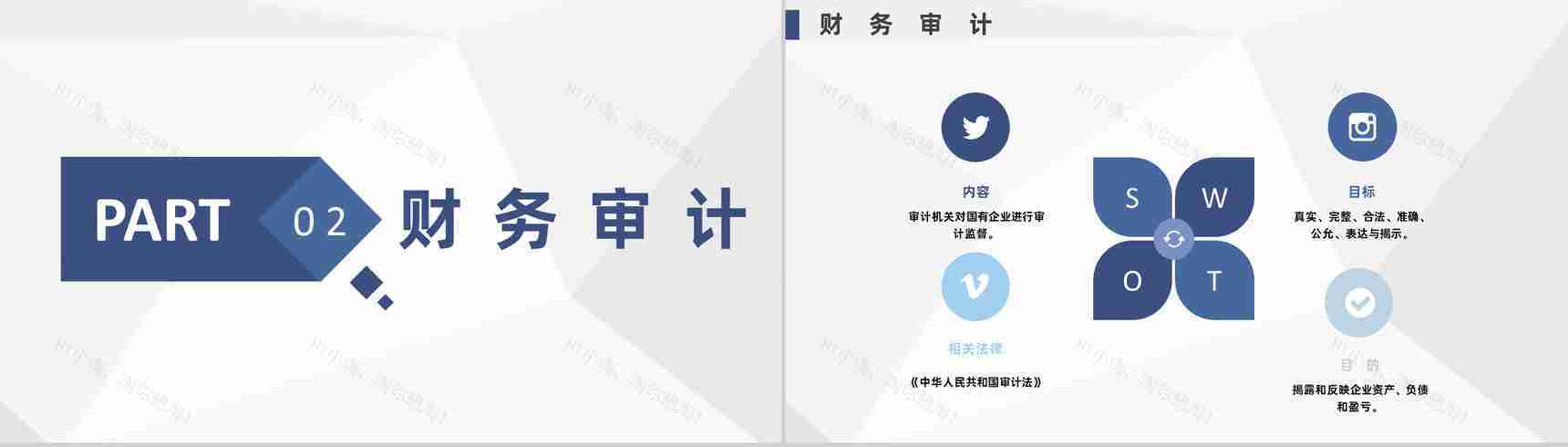 物流行业财务部年终税务审计总结汇报通用PPT模板-4